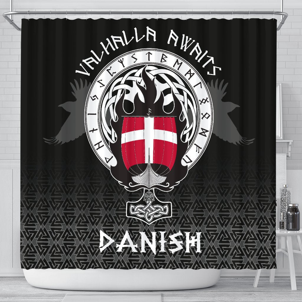 viking-shower-curtain-danish-drakkar