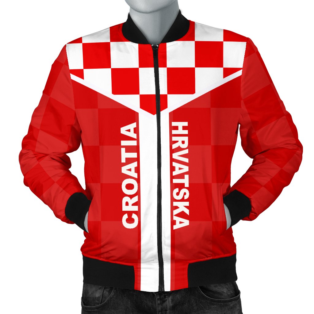 Neo Croatia Men's Bomber Jacket - Wonder Print Shop