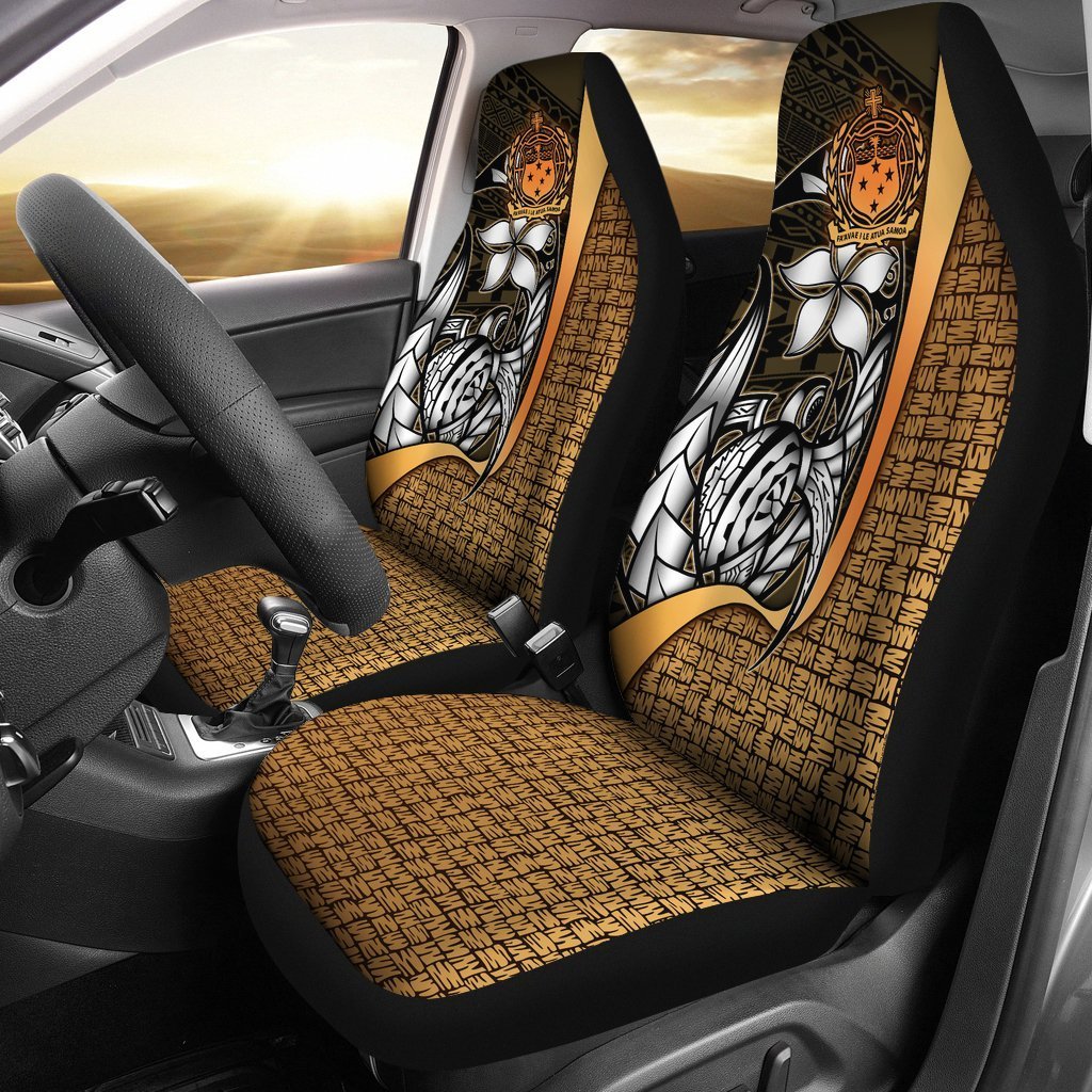 samoa-polynesian-car-seat-covers-gold-turtle-with-hook