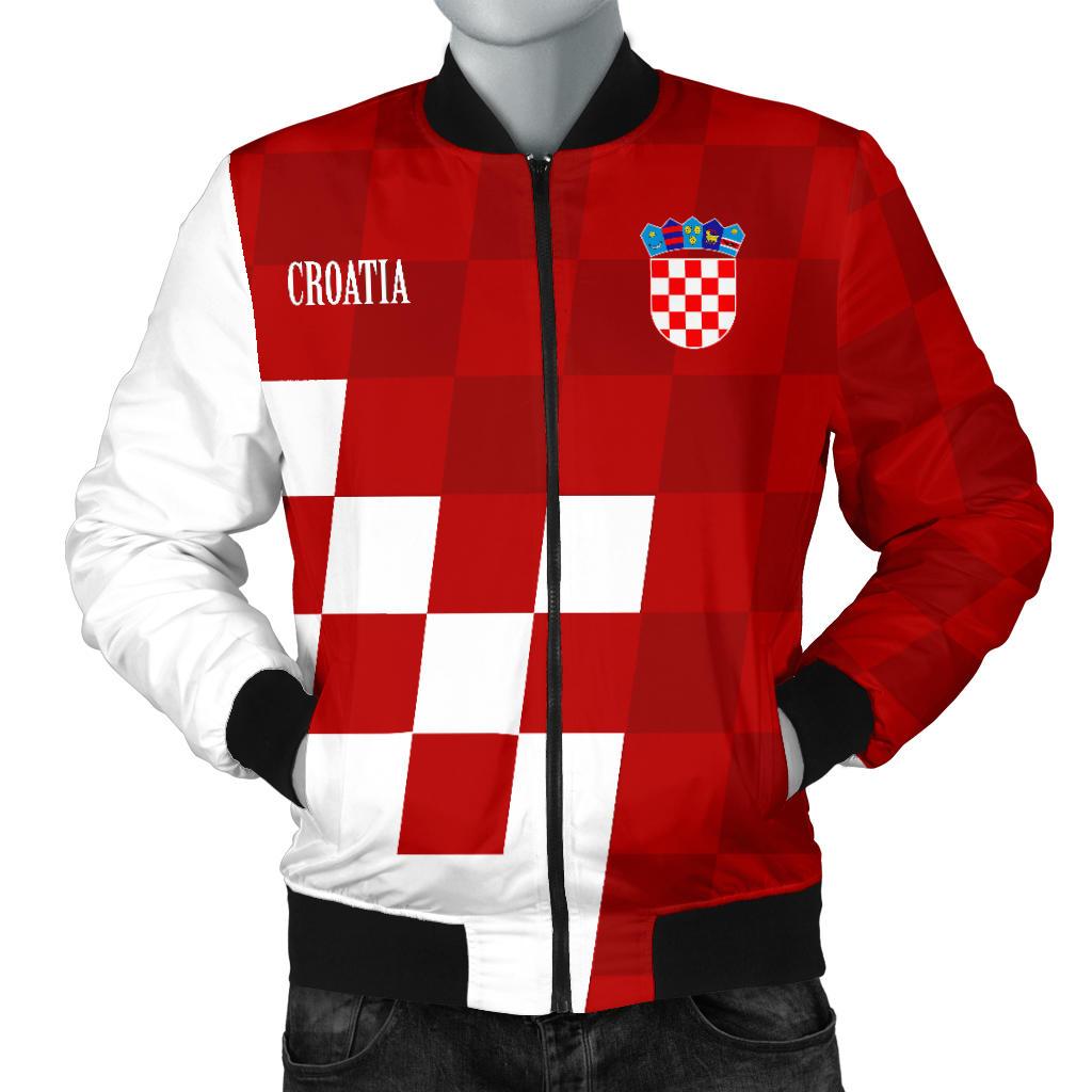 Croatia Coat Of Arms Men's Bomber Jacket Special Version - Wonder Print Shop