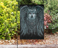 Viking Flag, Spiral Wolf Spirit RLT12 - Wonder Print Shop