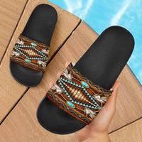 mandala-brown-native-american-slide-sandals