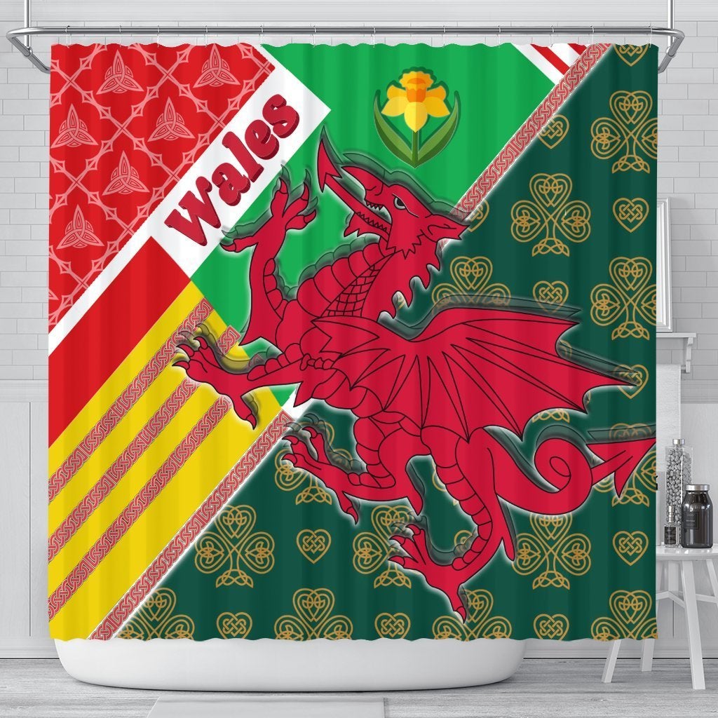 celtic-wales-shower-curtain-cymru-dragon-and-daffodils