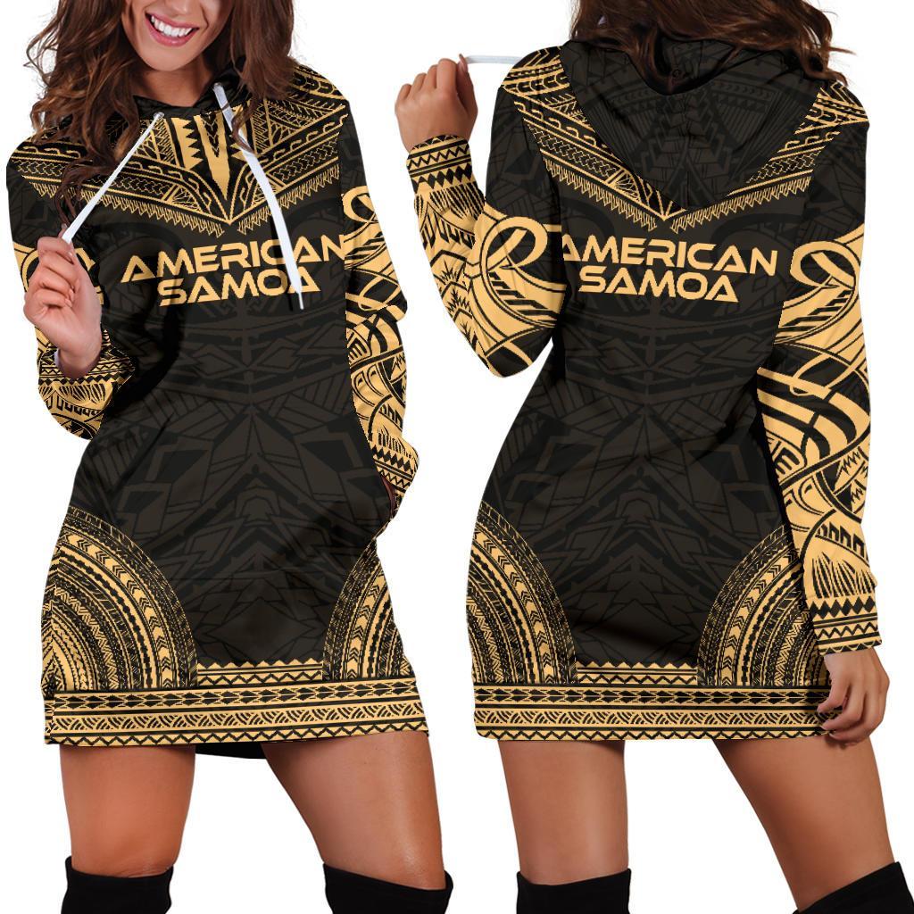 american-samoa-womens-hoodie-dress-polynesian-gold-chief