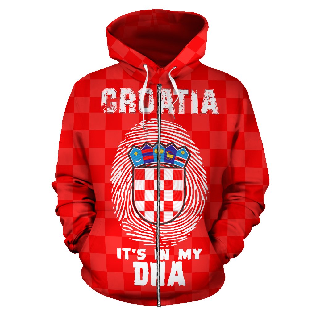 croatia-is-always-in-my-dna-zipper-hoodie