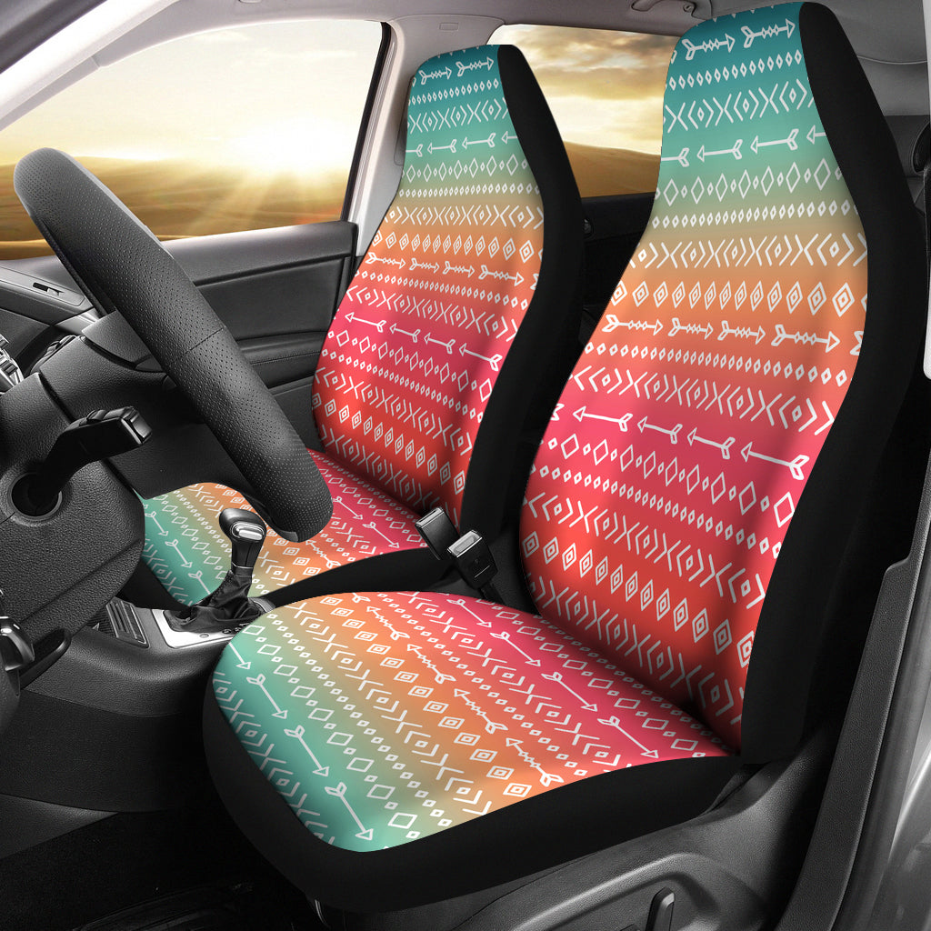 Full Color Pattern Car Seat Cover LT10 - Wonder Print Shop