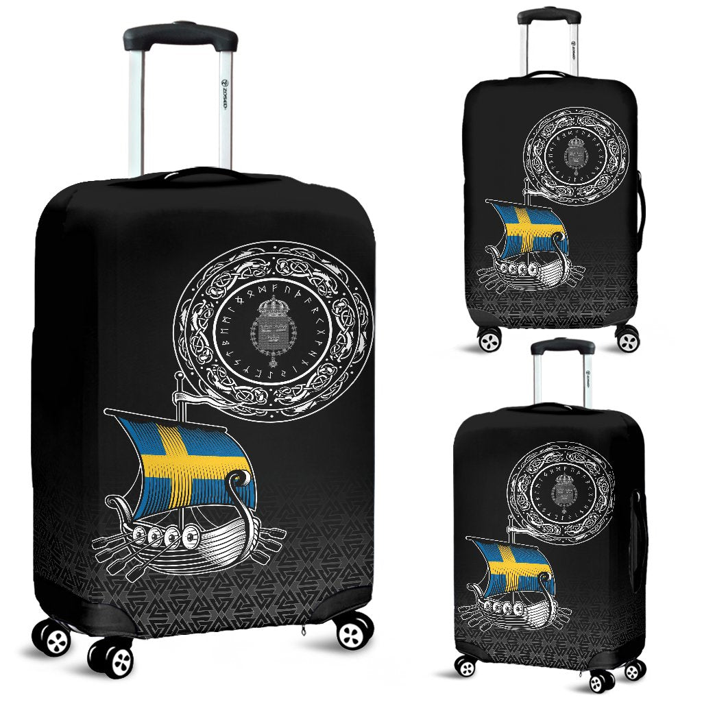 Viking Luggage Covers - Swedish Drakkar RLT12 - Wonder Print Shop
