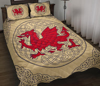Wales Quilt Bed Set Welsh Dragon Quilt Bed 03 - Wonder Print Shop