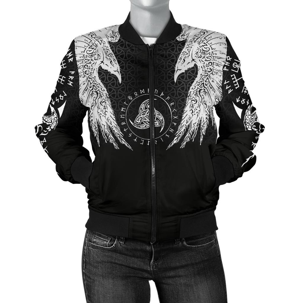 Viking Women's Bomber Jacket Muninn RLT12 - Wonder Print Shop