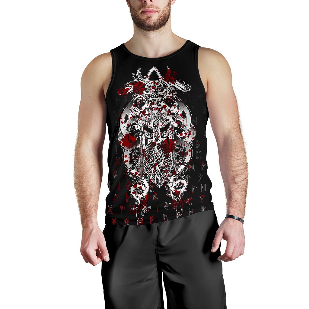 viking-tyr-tattoo-blood-mens-tank-top