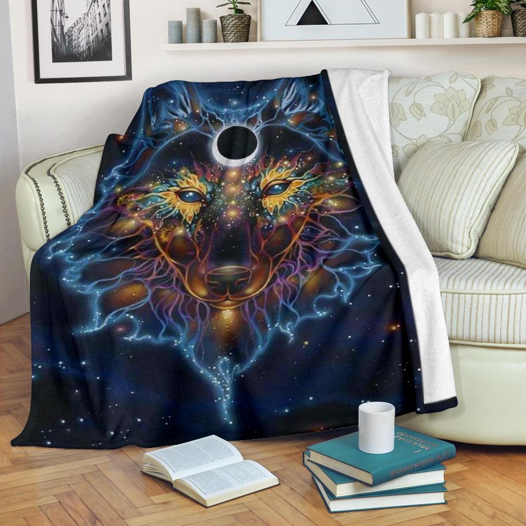 wolf-galaxy-native-american-premium-blanket