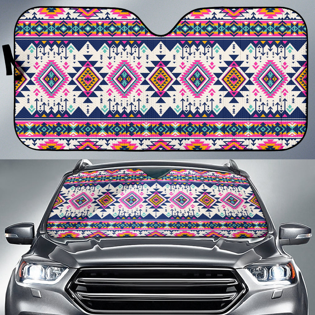 pink-pattern-native-american-auto-sun-shades