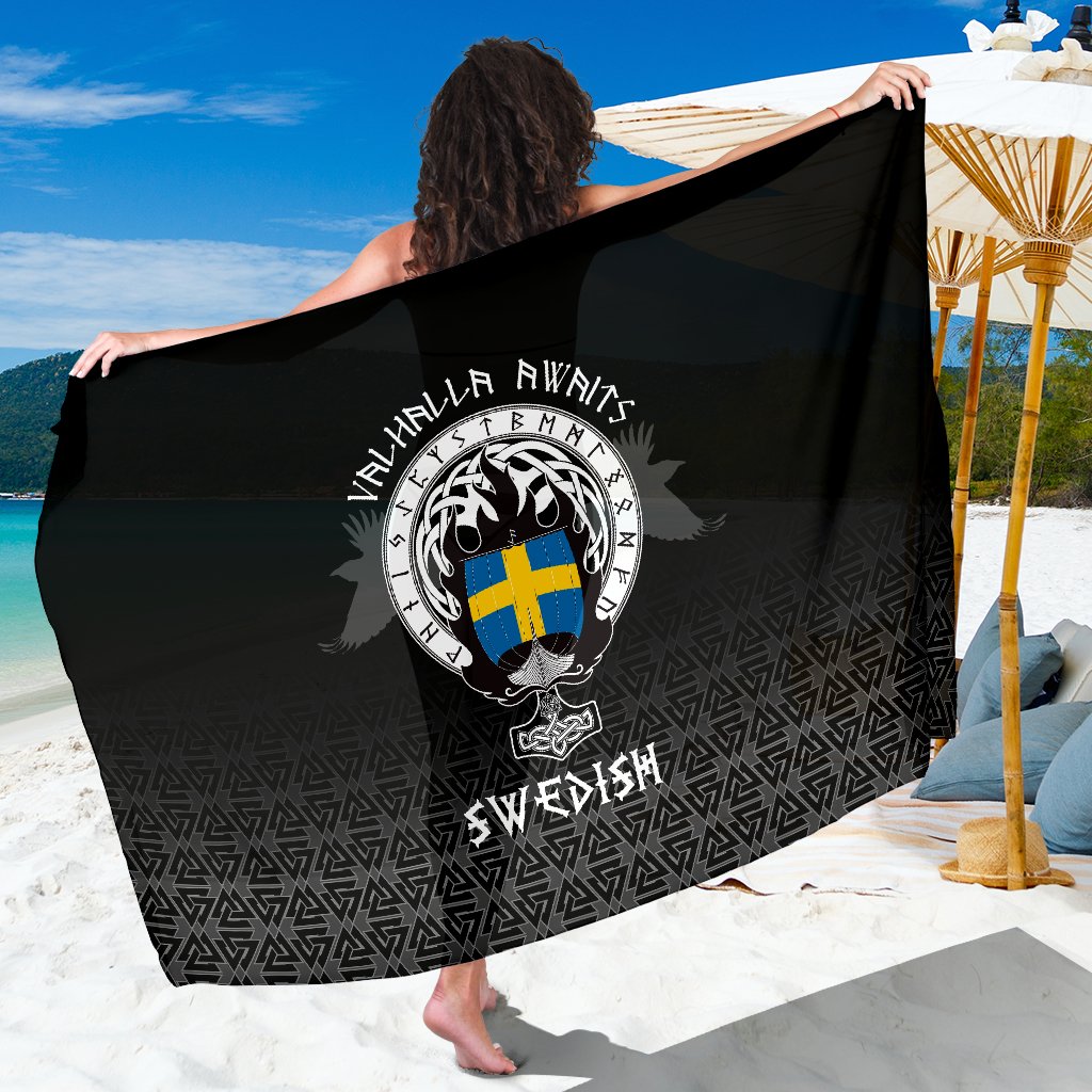 Viking Sarong - Swedish Drakkar A31 RLT12 - Wonder Print Shop