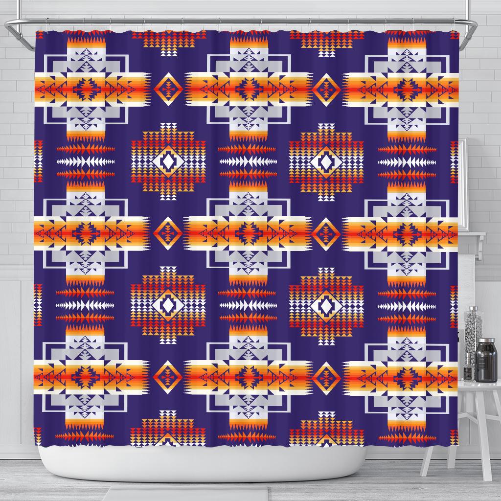 purple-tribe-native-american-shower-curtain