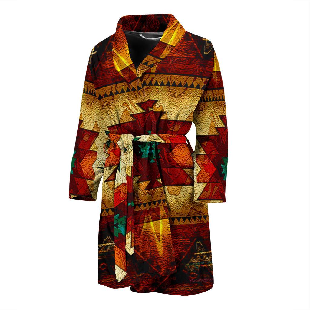 southwest-brown-symbol-native-american-bath-robe