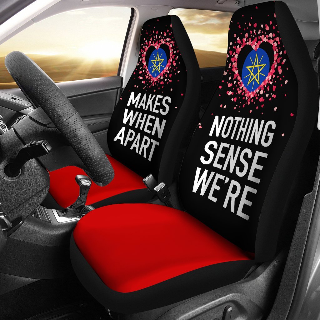 ethiopia-car-seat-covers-couple-valentine-nothing-make-sense-set-of-two
