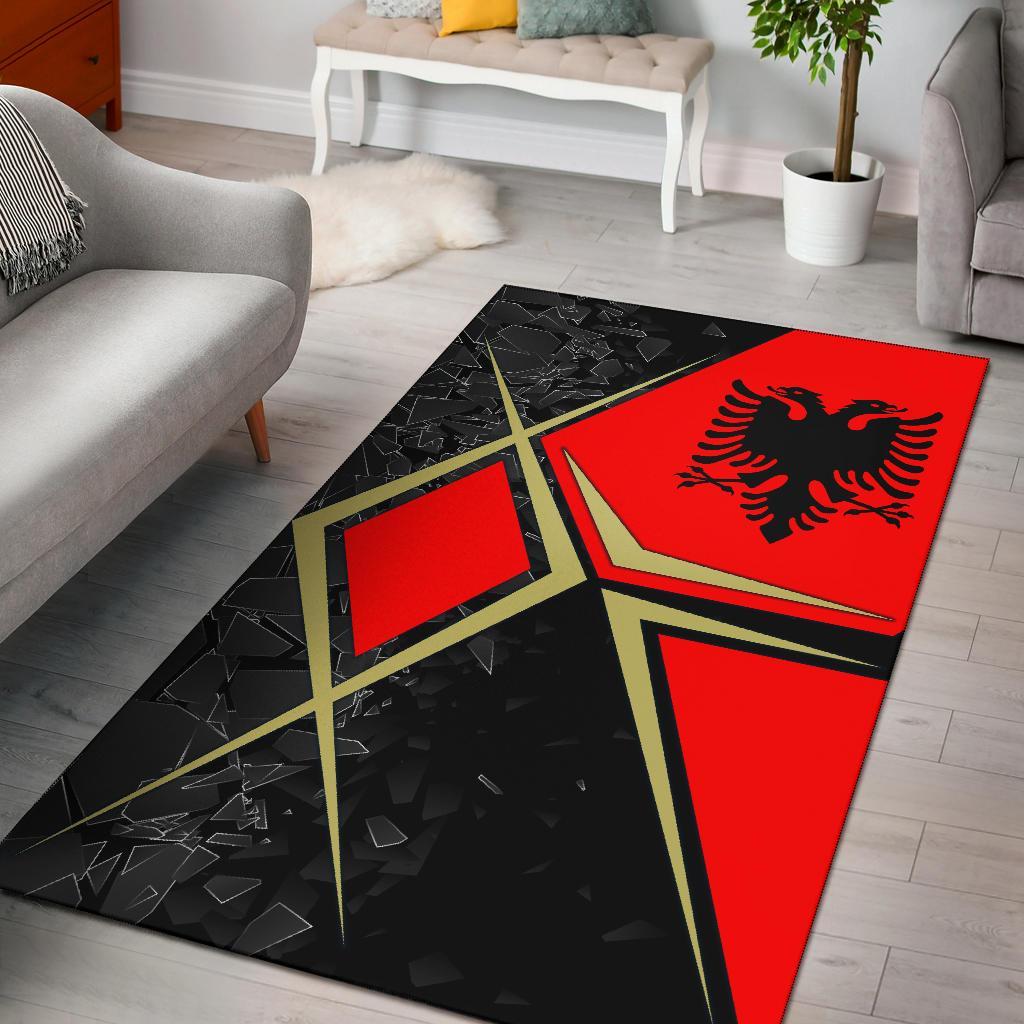 Albania Area Rug - Albanian Legend - Wonder Print Shop
