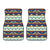 Blue Pattern Native American Front Car Mats (Set Of 2) LT10 - Wonder Print Shop