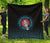 Viking Premium Quilt - Raven Celtic Cyan RLT12 - Wonder Print Shop