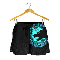 viking-womens-shorts-fenrir-norse-wolf