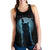 Viking Women's Racerback Tank, Fenrir Viking Wolf and Moon RLT12 - Wonder Print Shop