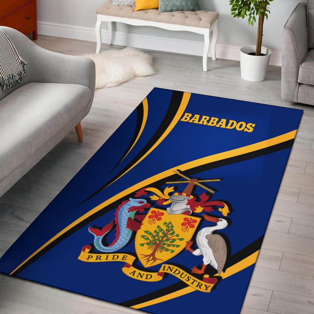 Barbados Area Rug - Proud To Be Barbadian - Wonder Print Shop