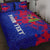 haiti-personalised-quilt-bed-set-national-flag-polygon-style