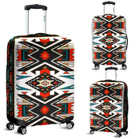 Tribal Pattern Colorful Native American Luggage Covers LT10 - Wonder Print Shop