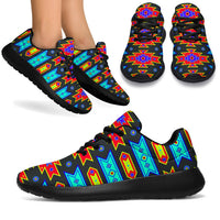 native-american-light-pattern-sport-sneakers