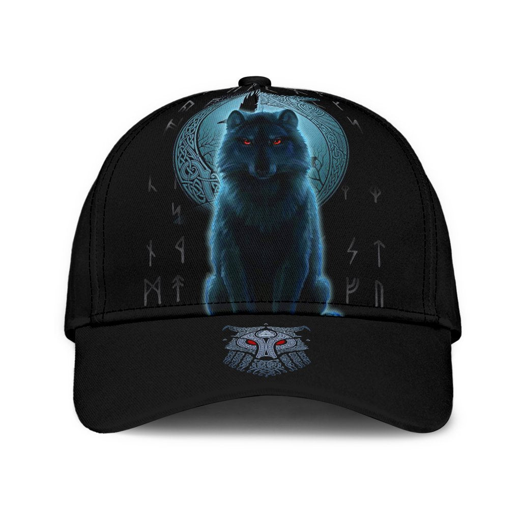 viking-classic-cap-fenrir-viking-wolf-and-moon