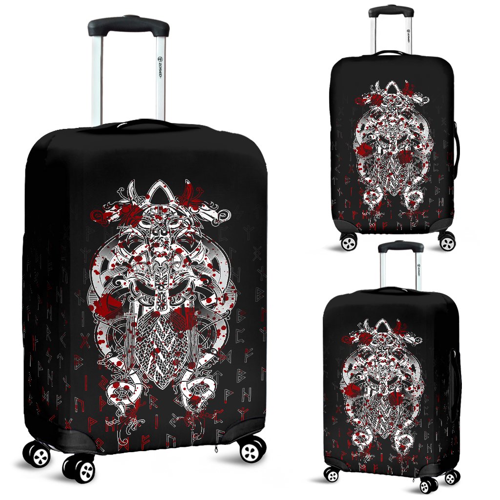 Viking Tyr Tattoo Blood Luggage Covers RLT12 - Wonder Print Shop