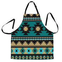 native-american-green-ethnic-aztec-pattern-apron