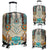 Turquoise Blue Pattern Breastplate Native American Luggage Covers LT10 - Wonder Print Shop