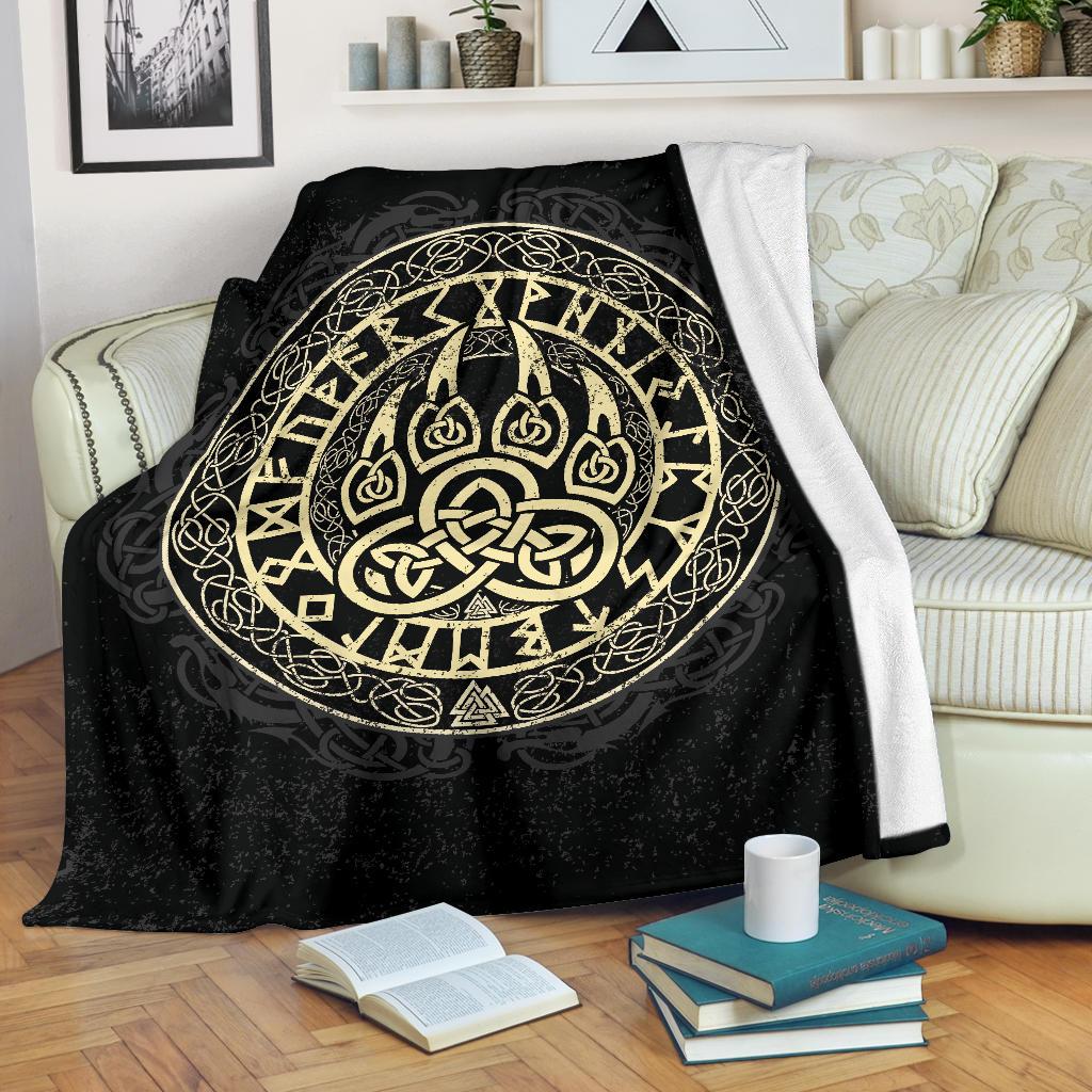 viking-premium-blanket-wolf