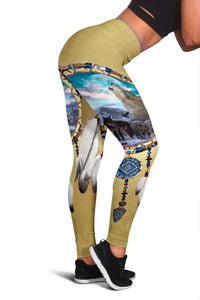 wolves-dreamcatcher-native-american-womens-leggings
