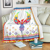 phoenix-rising-native-american-design-premium-blanket-v2