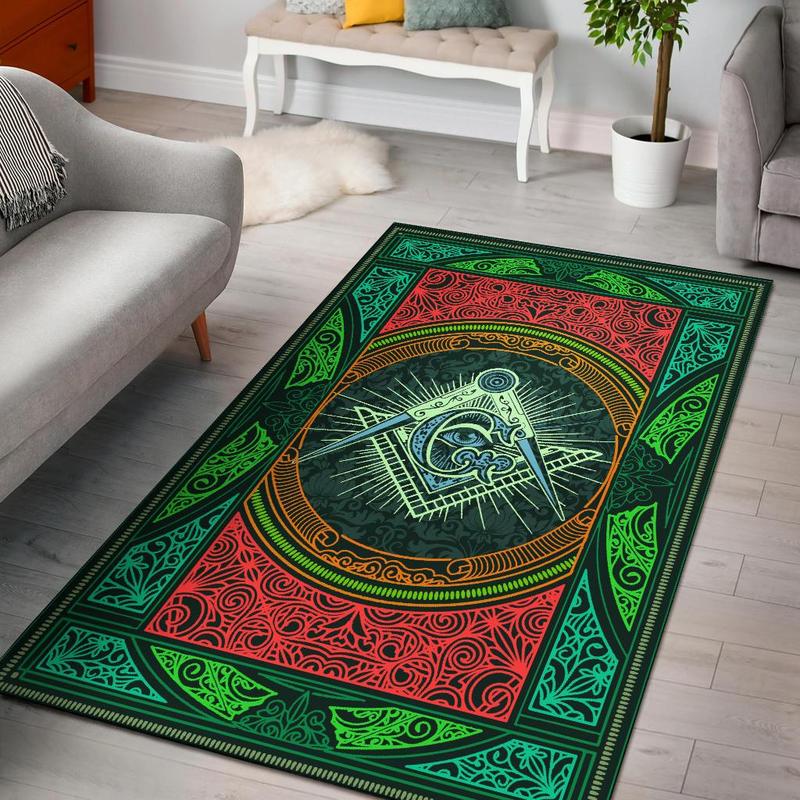 Wonder Print Shop Area Rug Freemason G14 Style LT10 - Wonder Print Shop