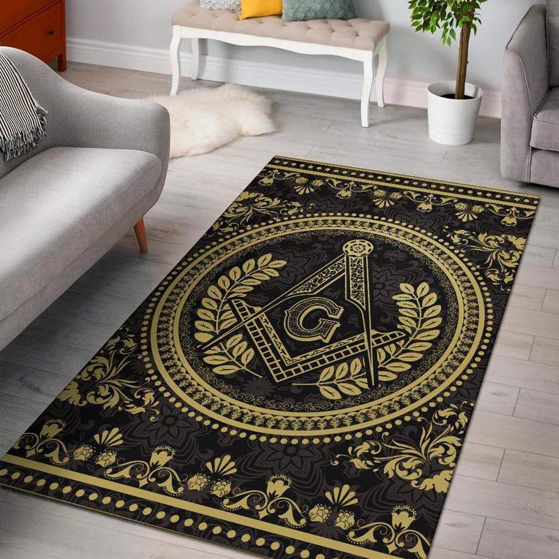 Wonder Print Shop Area Rug Freemason G8 Style LT10 - Wonder Print Shop
