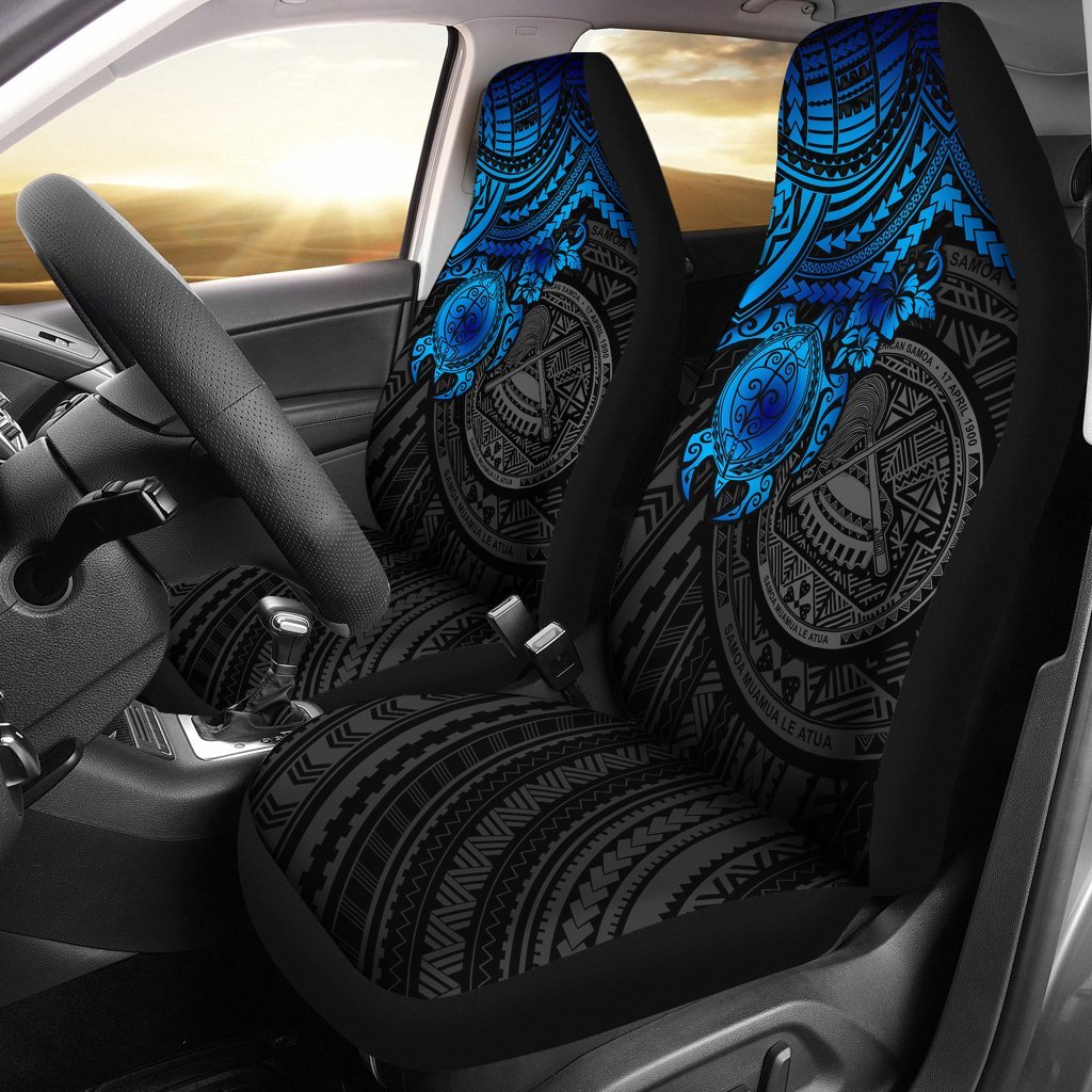 american-samoa-car-seat-covers-american-samoa-seal-blue-turtle-hibiscus
