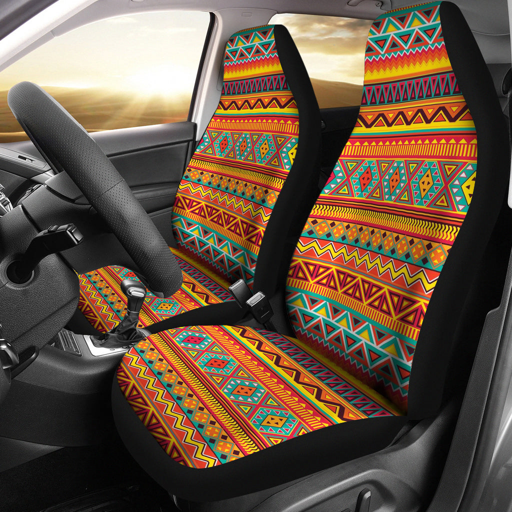 Full Color Patter Tribal Car Seat Cover LT10 - Wonder Print Shop