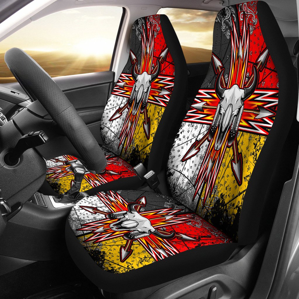 Bison Arrow Native American Car Seat Covers LT10 - Wonder Print Shop