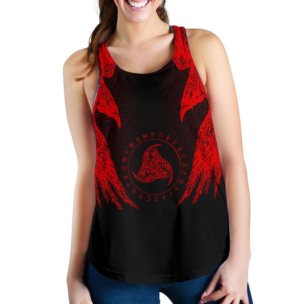 Viking Women's Racerback Tank Muninn RLT12 - Wonder Print Shop