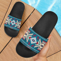 blue-pink-native-design-native-american-slide-sandals