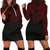 gambier-islands-women-hoodie-dress-gambier-islands-coat-of-arms-polynesian-red-black