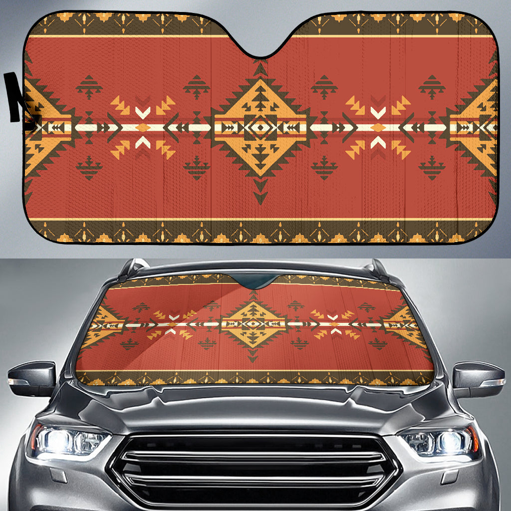 native-american-geometric-pattern-red-auto-sun-shades