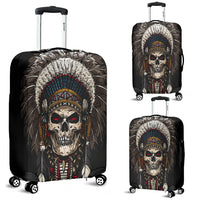 Skull Chief Native American Luggage Covers LT10 - Wonder Print Shop