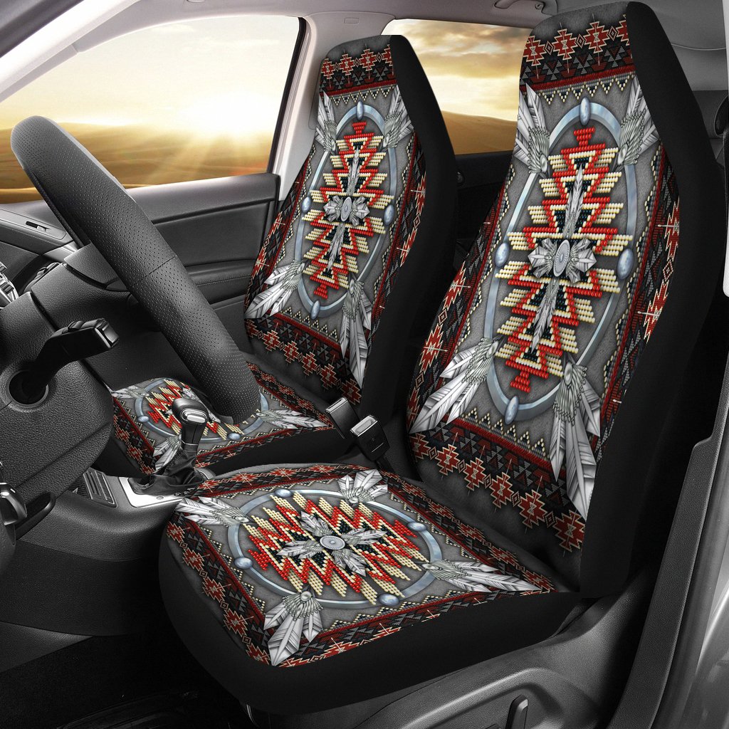 Naumaddic Arts Native American Design Car Seat Covers LT10 - Wonder Print Shop