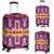 Light Purple Tribe Design Native American Luggage Covers LT10 - Wonder Print Shop