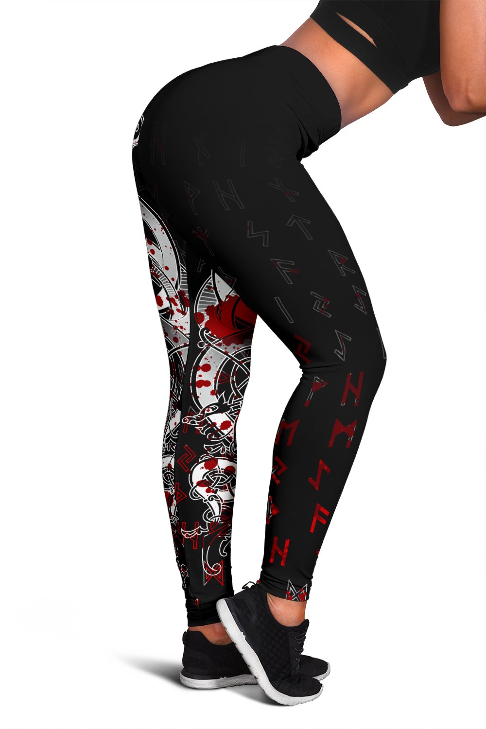 viking-tyr-tattoo-blood-womens-leggings