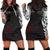 Viking Hoodie Dress Odin Huginn and Muninn Rune Blood RLT12 - Wonder Print Shop